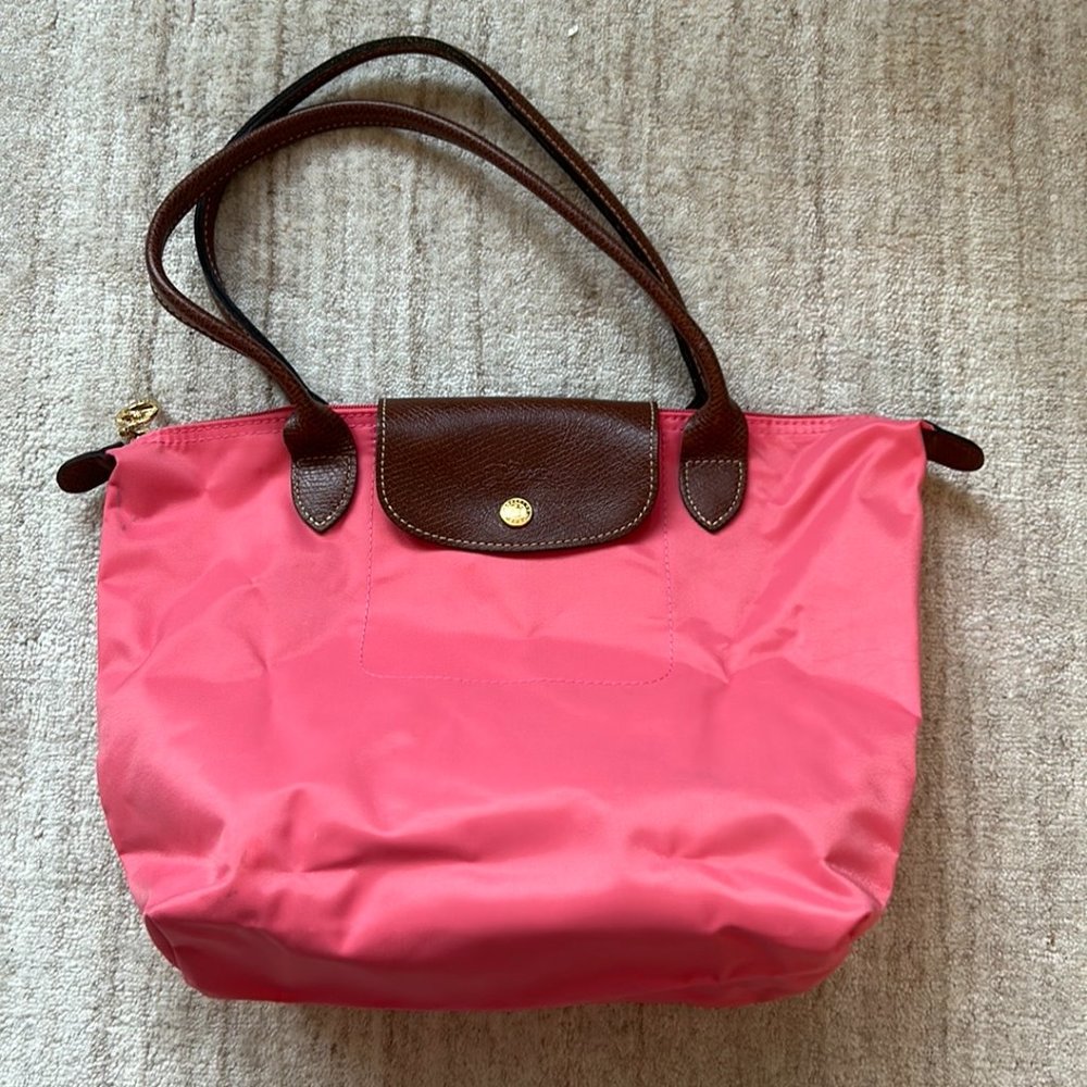 Longchamp Le Pliage Original M Tote Bag in Grenadine (Pink)